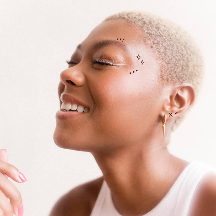 INKED by Dani - Wholesale Temporary Tattoo - Face Tats Temporary Tattoo Pack5