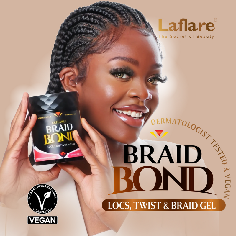 Laflare - Vente Gel/mousse de coiffage - COIFFURE EN GEL BRAID BOND5