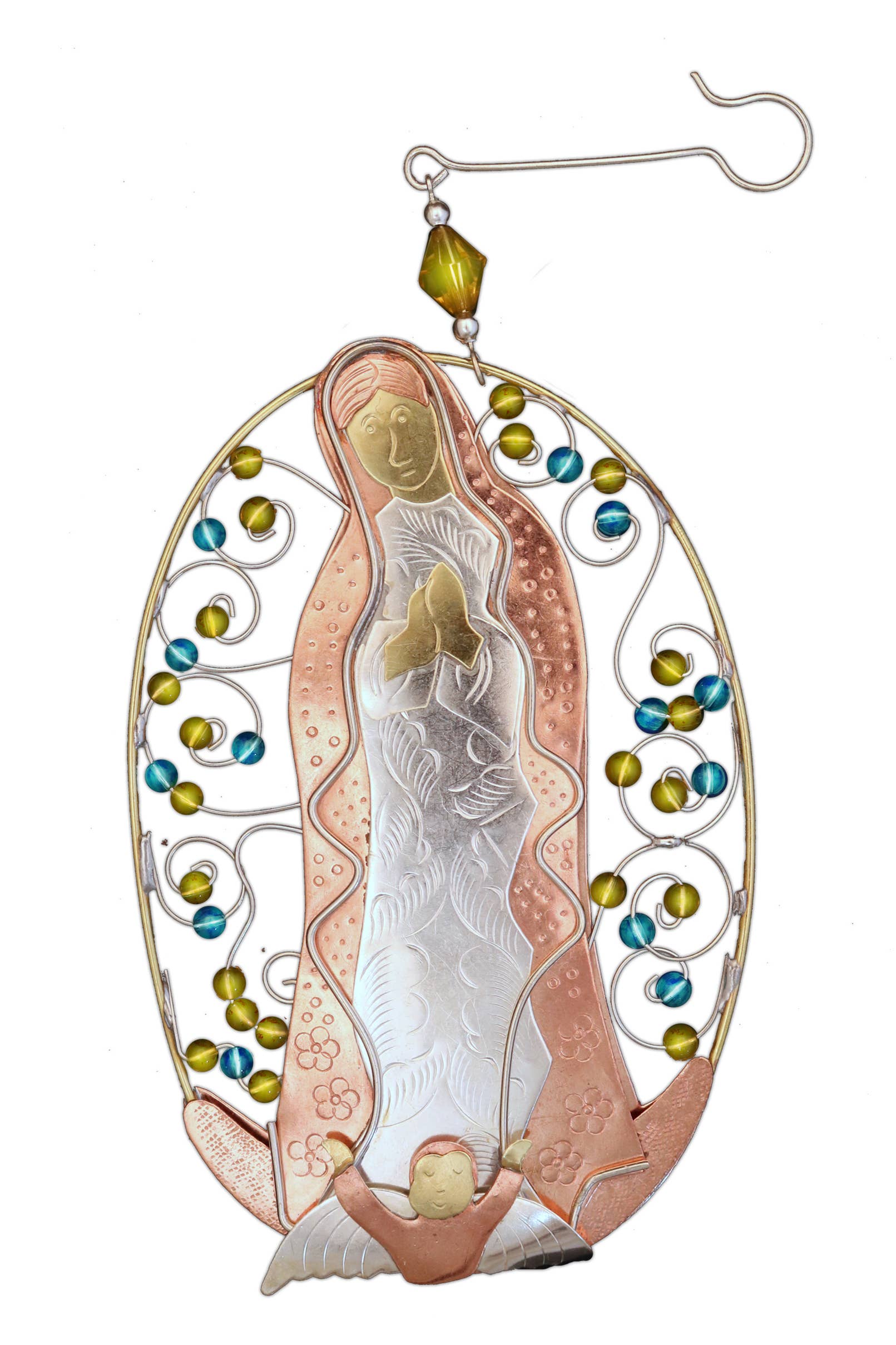 Pilgrim Imports - Vente Objets de décoration - Ornement Notre-Dame de Guadalupe