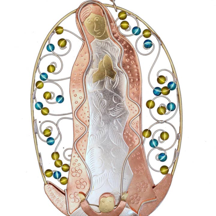 Pilgrim Imports - Vente Objets de décoration - Ornement Notre-Dame de Guadalupe0