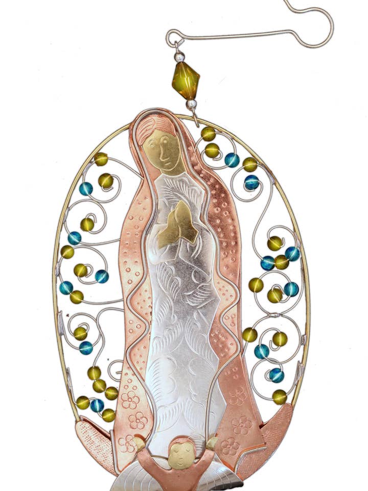 Ornamento Nuestra Señora de Guadalupe para venta al por mayor de Pilgrim Imports