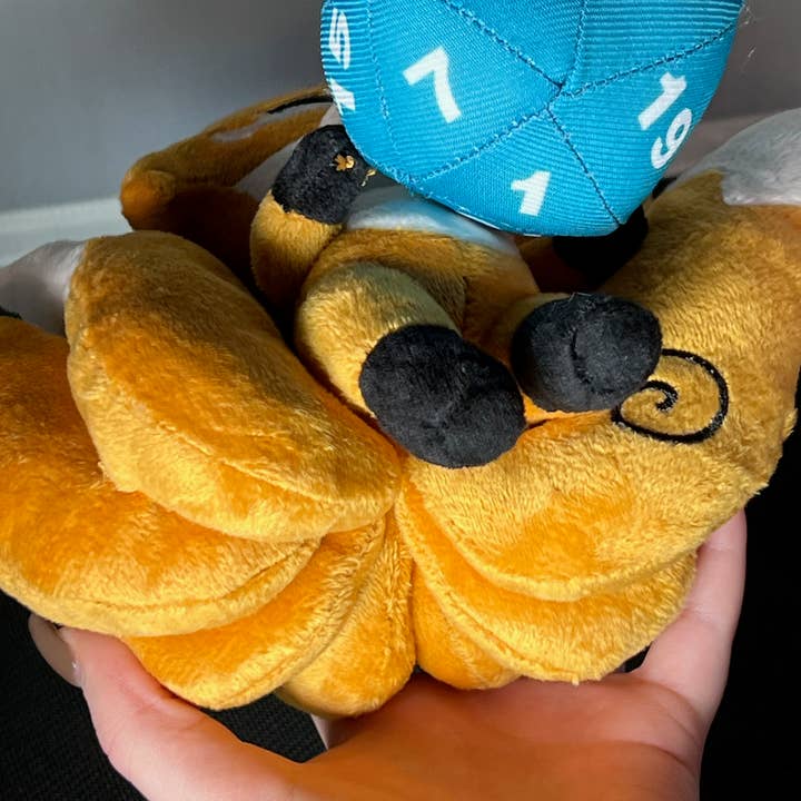 Weekend Anime & Games - Wholesale Stuffed/Plush Toy - Kids & Baby - Mascot Nine Tailed Fox holding 20 sided Die Plush5