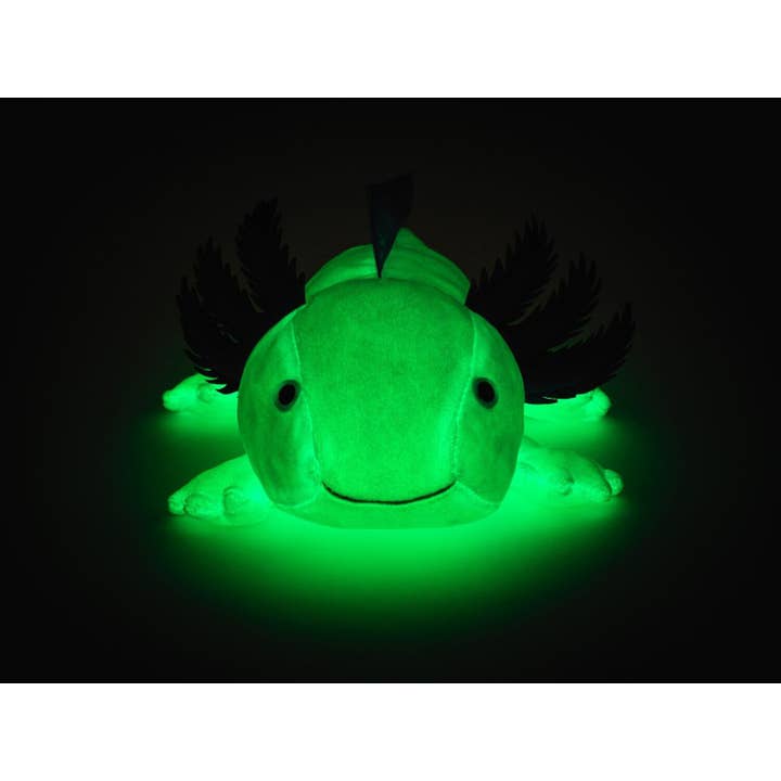 Uni Toys - Wholesale Stuffed/Plush Toy - Kids & Baby - Axolotl - Glows In The Dark - 32 cm - Cuddly/Plush Toy3