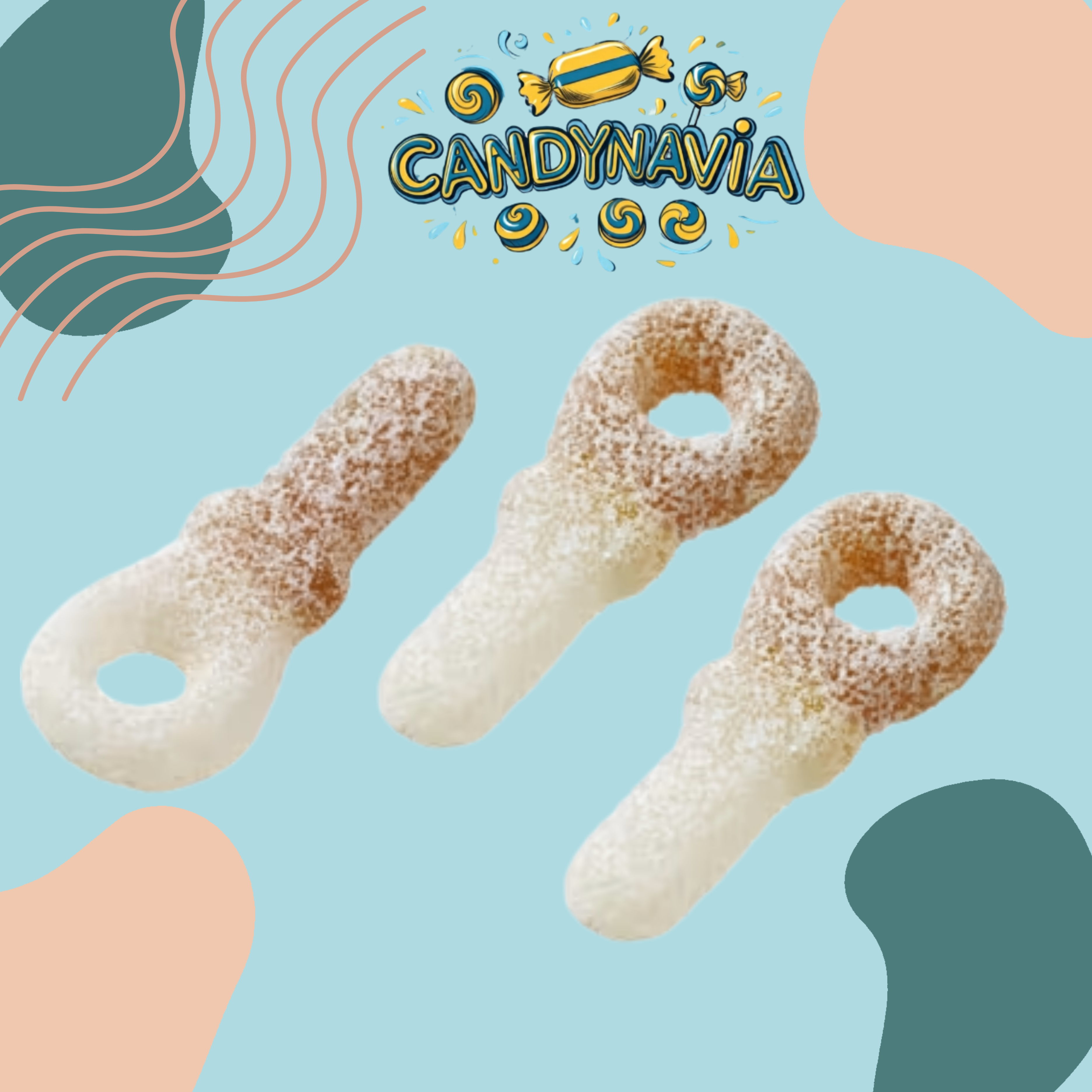 Candynavia - Wholesale Gummy - Sour Cola Bottles Swedish Candy 3 Kg/6.6 Lbs0