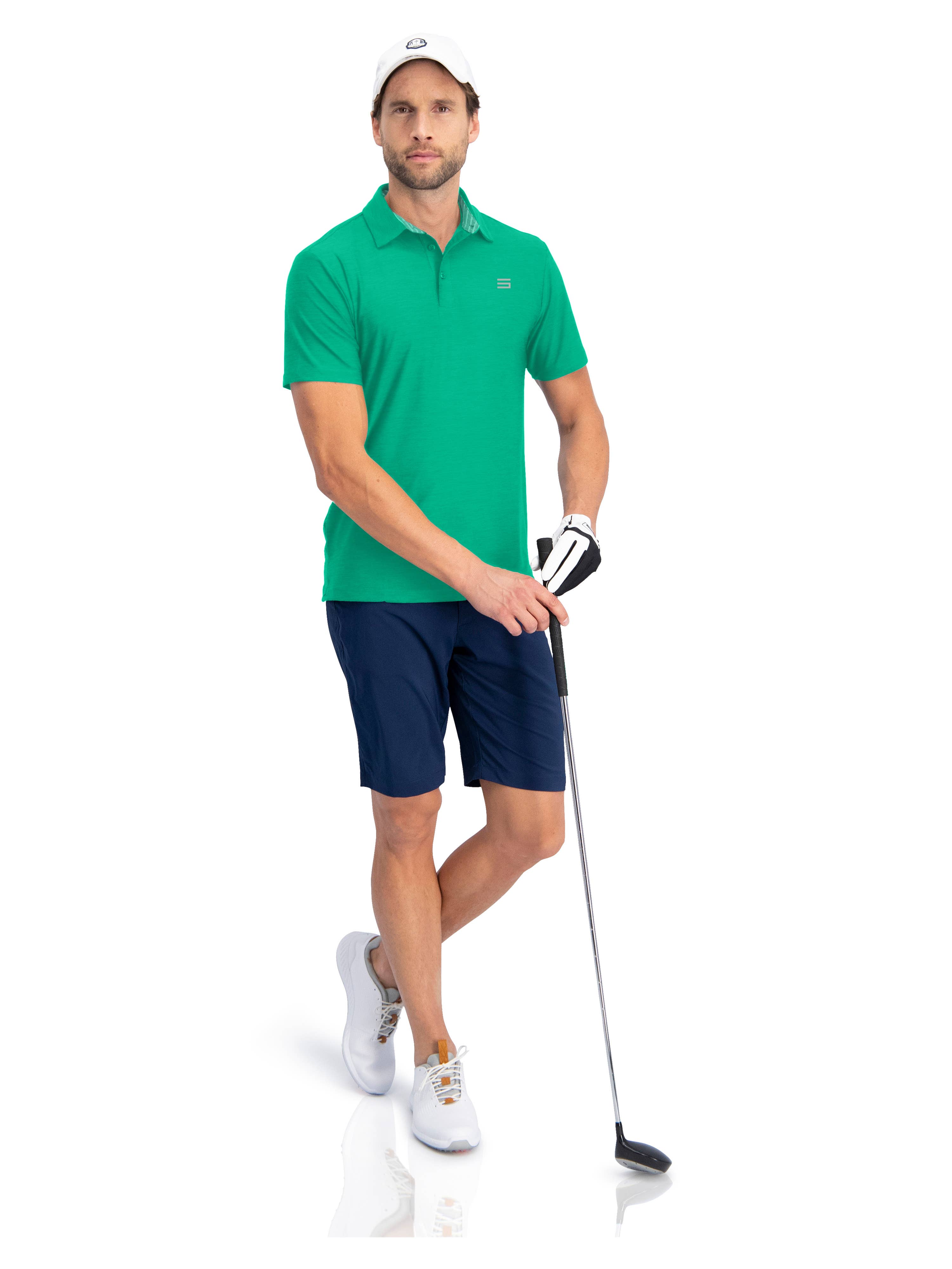 Three Sixty Six - Wholesale Polo - Heren - Sneldrogende golfshirts voor heren, korte mouwen, sportpolo131