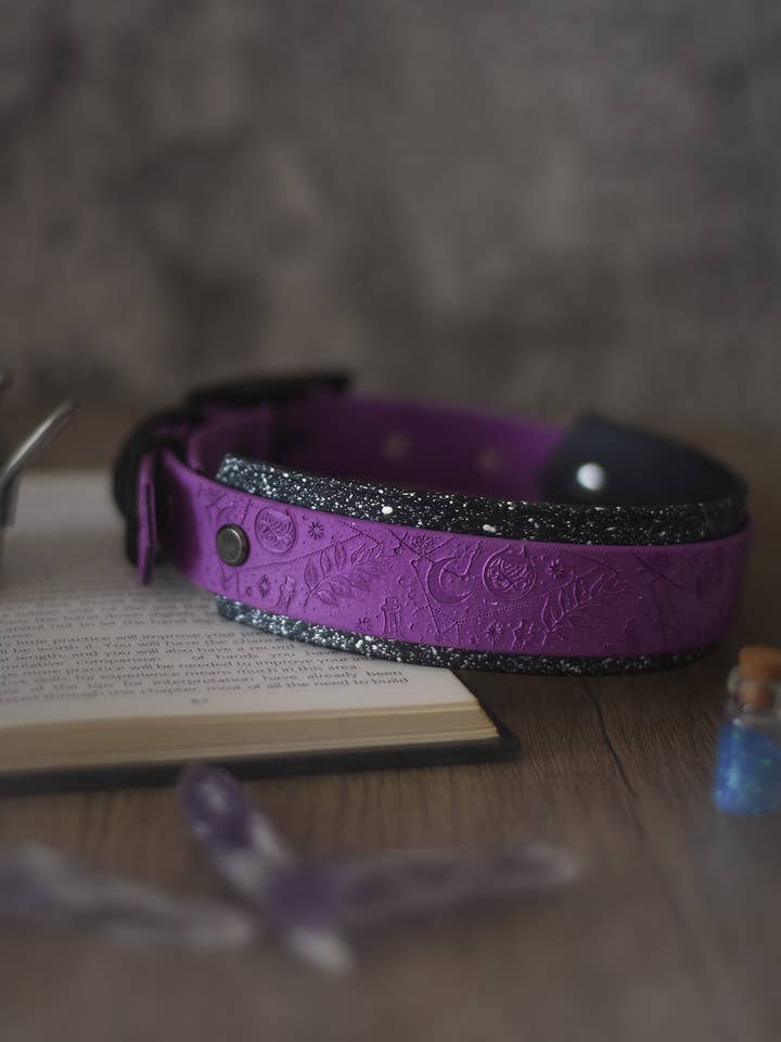 Spellbound - Embossed Hound Collar for wholesale by Woof and Snout