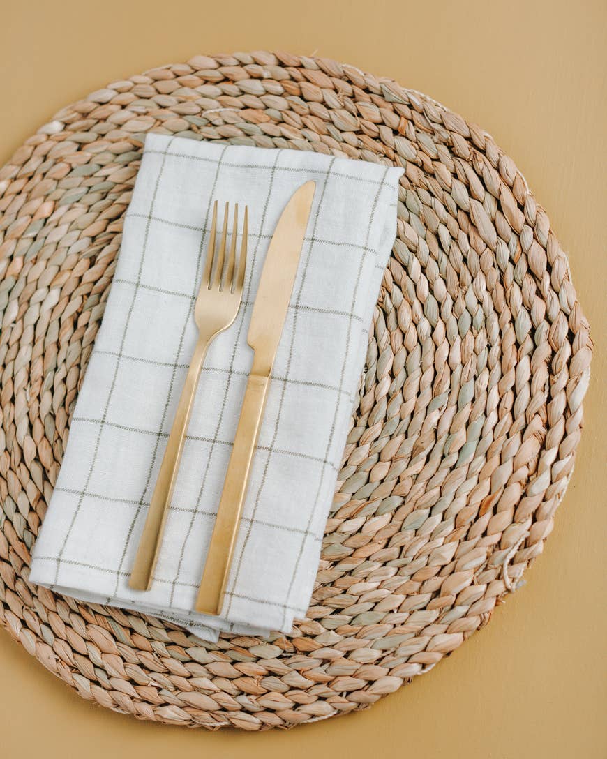 Creative Women - Wholesale Dinner & Cloth Napkin - Stone Washed Linen Hemmed Dinner Napkin6