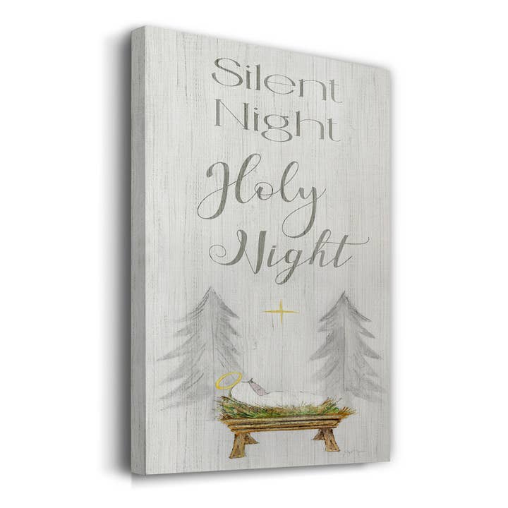 Wexford Home - Wholesale Christmas Wall Art - Silent Night - Gallery Wrapped Canvas2