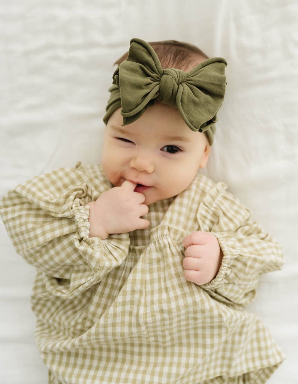 Baby Bling Bows - Wholesale Hair Bow - Baby - Baby Bling® FAB-BOW-LOUS® soft nylon bow headband7