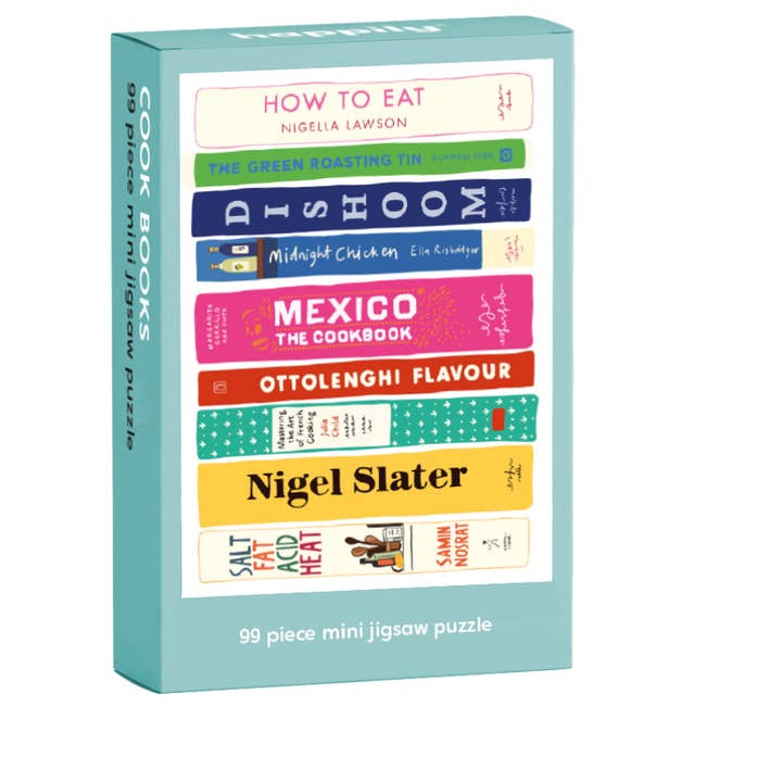 Happily Puzzles - Wholesale Puzzle - Adult - Cook Books - 99 Piece Mini Foodie Jigsaw Puzzle2