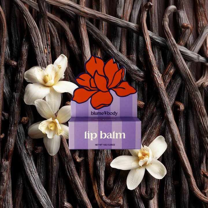 Vanilla Lip Balm for wholesale by Blume and Body