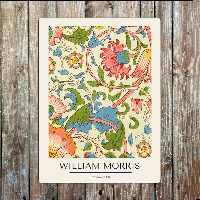 William Morris Lodden | Art | Metal Sign Plaque for wholesale by The British Metal Signs Company
