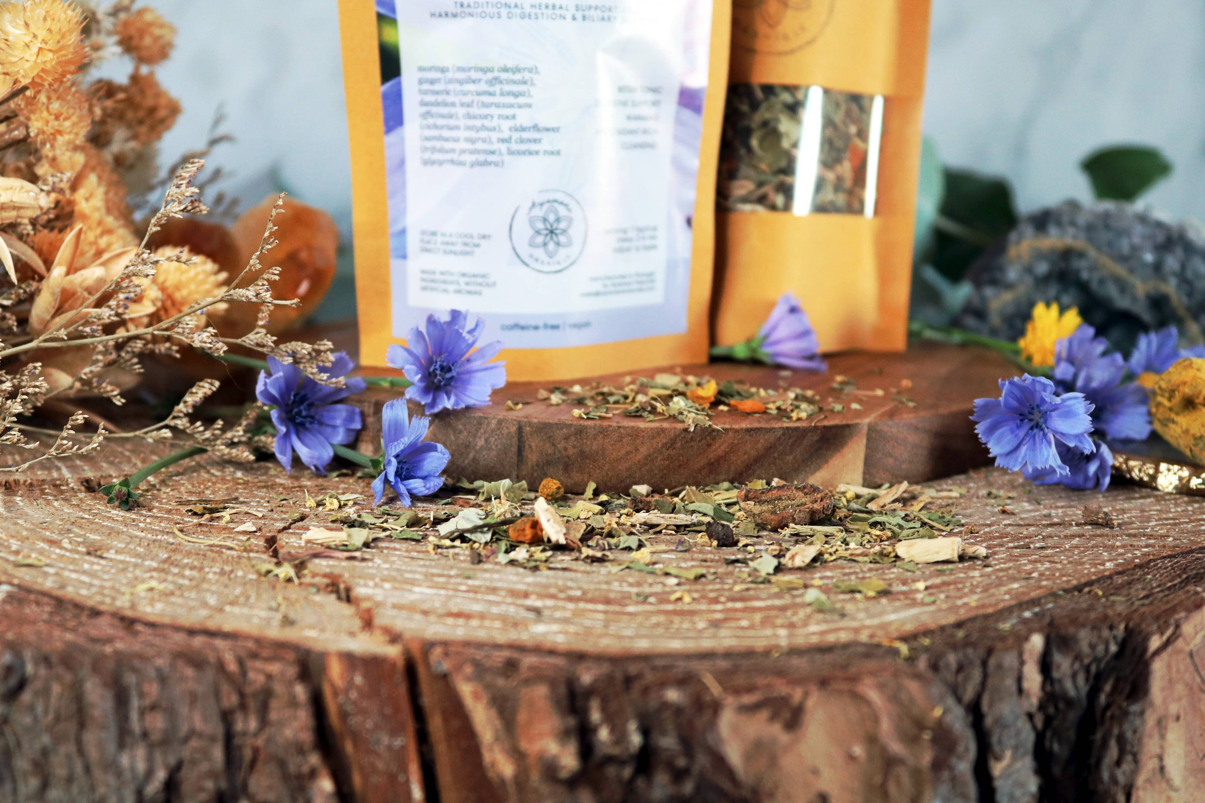 Ayamani Naturals - Vendita all'ingrosso Tisane salutari e depurative - ReLiver, tisana a base di erbe per il fegato - Nuova ricetta con erbe per il sistema biliare2