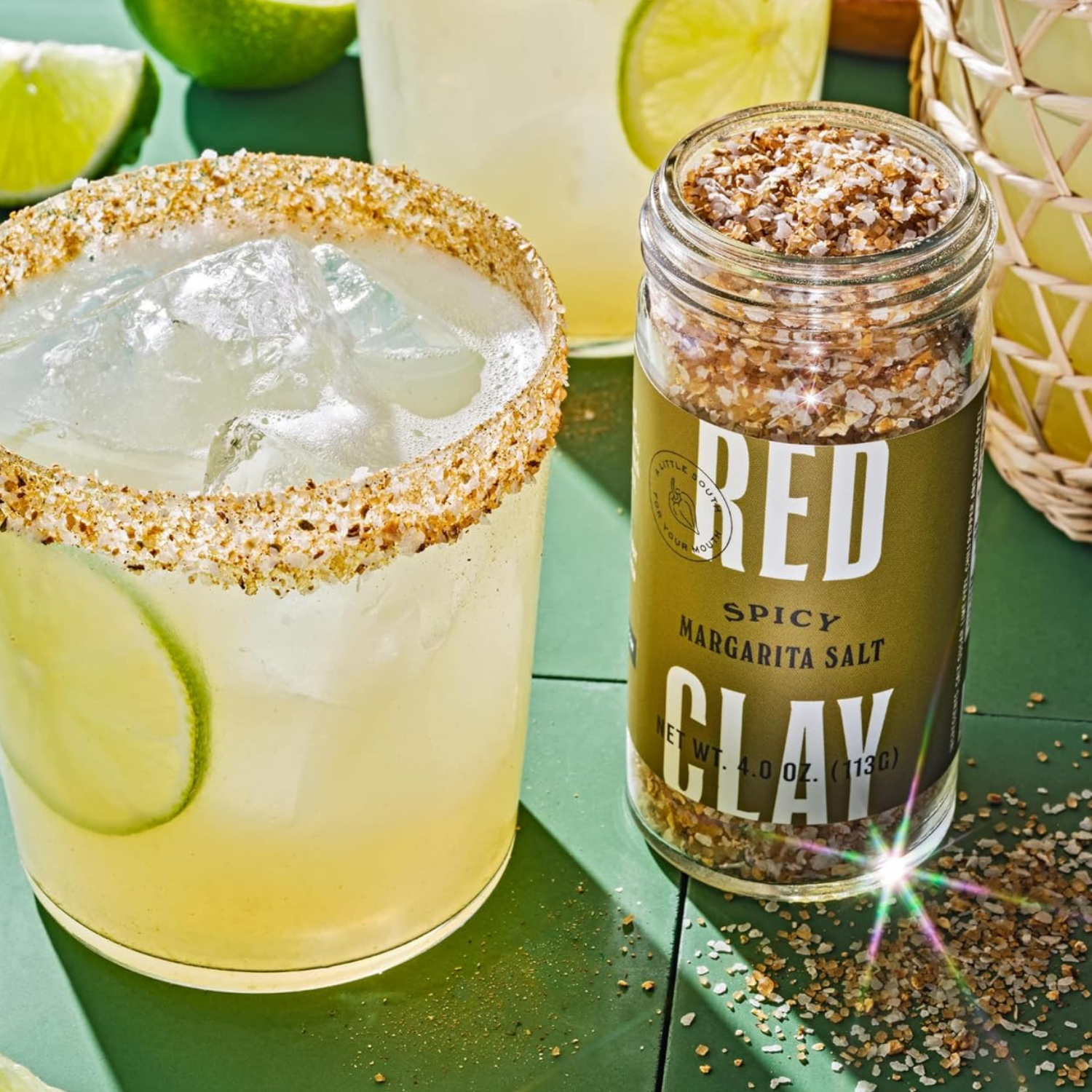 Red Clay Hot Sauce - Wholesale Salt - Spicy Margarita & Seasoning Salt - Condiments, Made in USA2