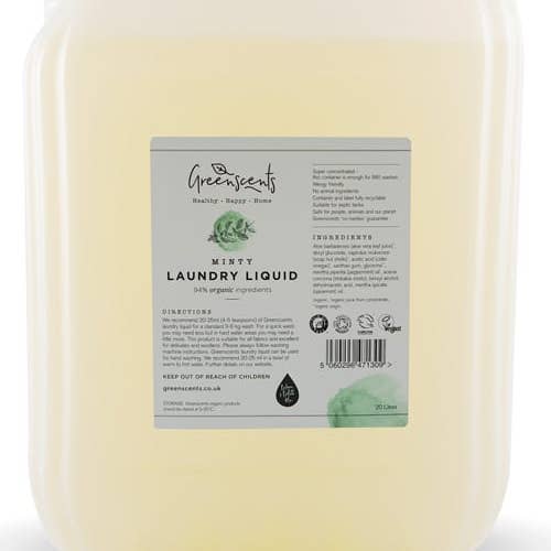 Greenscents Ltd – wholesale Liquid laundry detergent – Greenscents Organic Laundry Liquid2