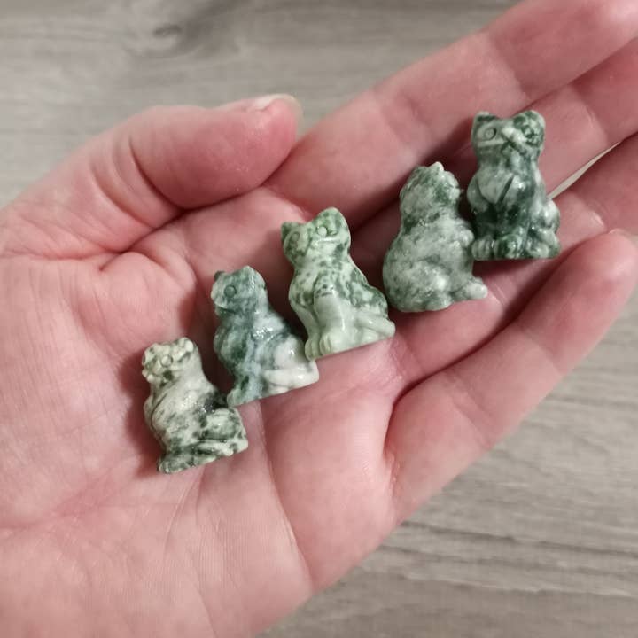 Keystone Crystals - Wholesale Decorative Figurine - Small Gemstone Cat Figurine – Carved Crystal Animal Statue