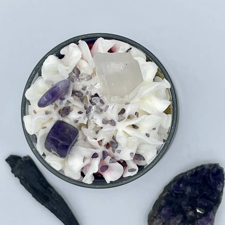 Perfect Being Me, LLC - Venta al por mayor Velas en tarros - Vela del Chakra del Tercer Ojo - Despierta la Intuición2