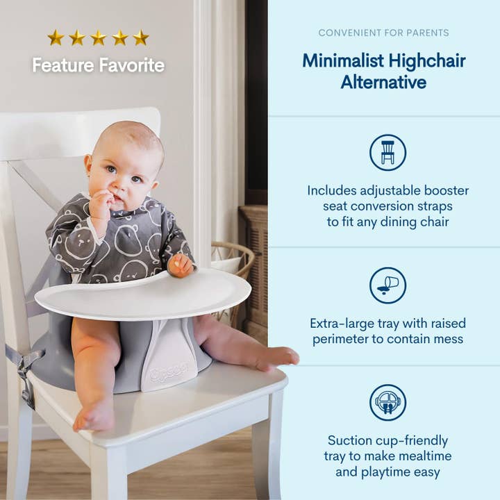 Upseat - Wholesale Booster Seat - Kids - Upseat Baby Floor and Booster Seat with Tray
