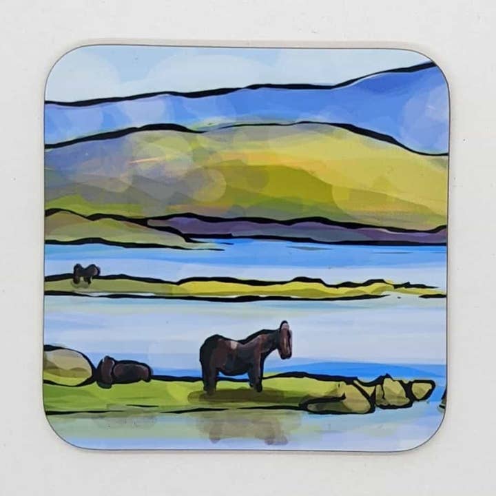 Uibhisteach Coaster for wholesale by Tiree Tea