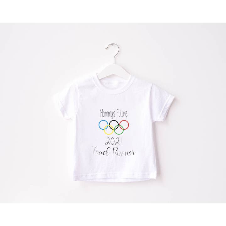 Captured In A Click Designs – wholesale Bodysuit (non-footed) – Baby – Future Olympian, Olympics Baby Onesie, Romper, Tokyo Olympics Onesie, Runner Onesie, Track onesie, Triathlon Bodysuit, Olympic Gift