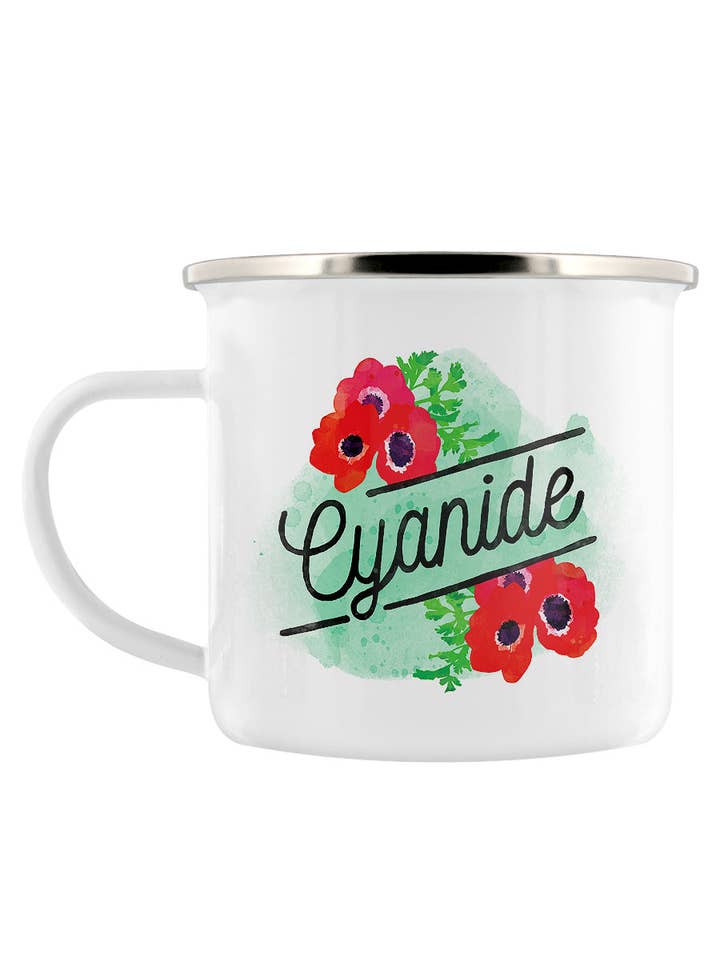 Deadly Detox Cyanide Enamel Mug for wholesale by Grindstore