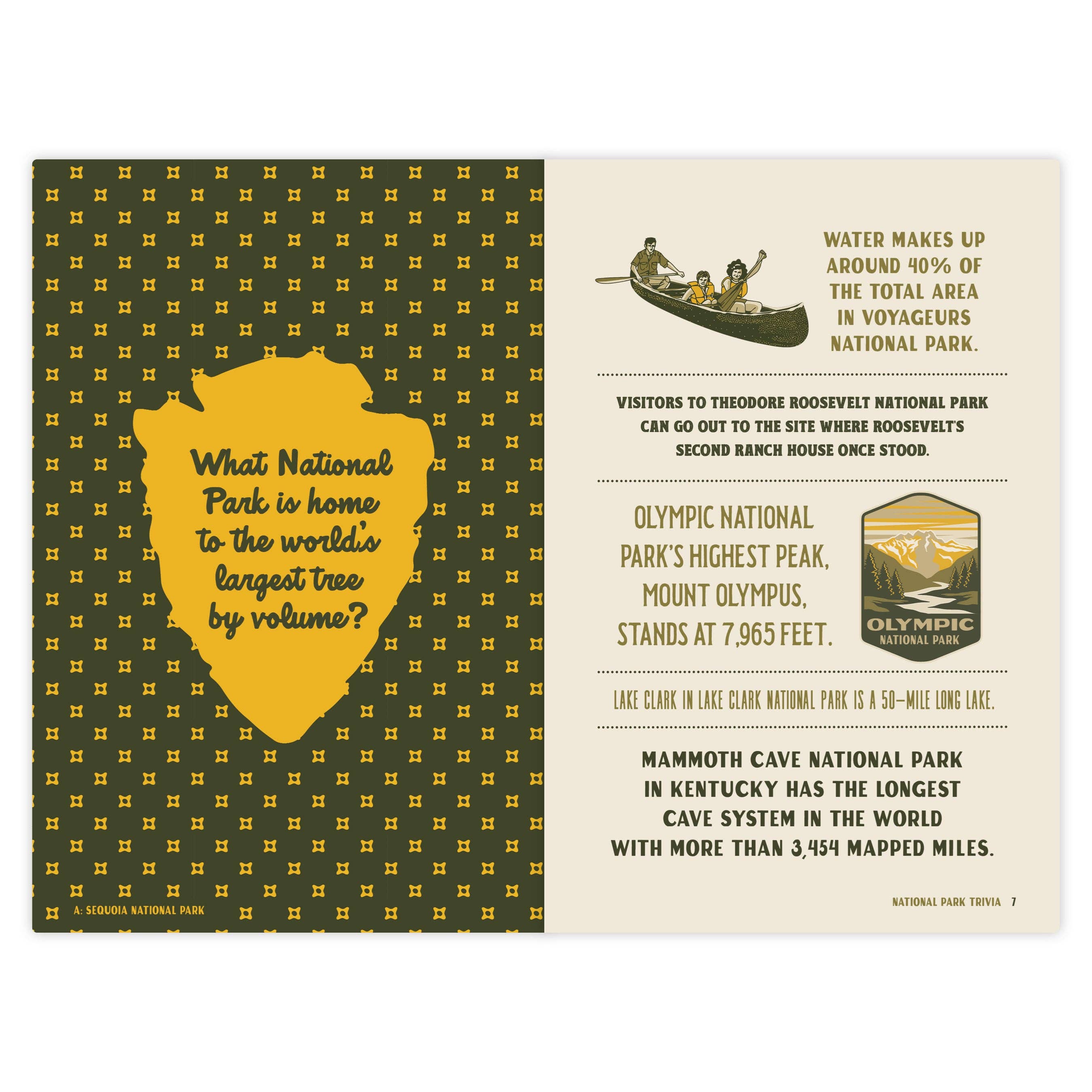 Willow Creek Press & Gifts - Wholesale Nature & Outdoors Book - National Park Trivia Softcover Book2