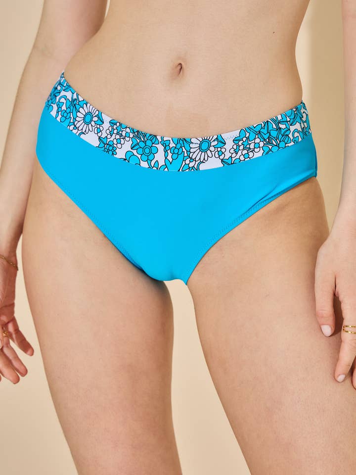 Pêche dorée - Wholesale Two Piece Swimsuit - Women's - Floral bikini with cups for good support young9