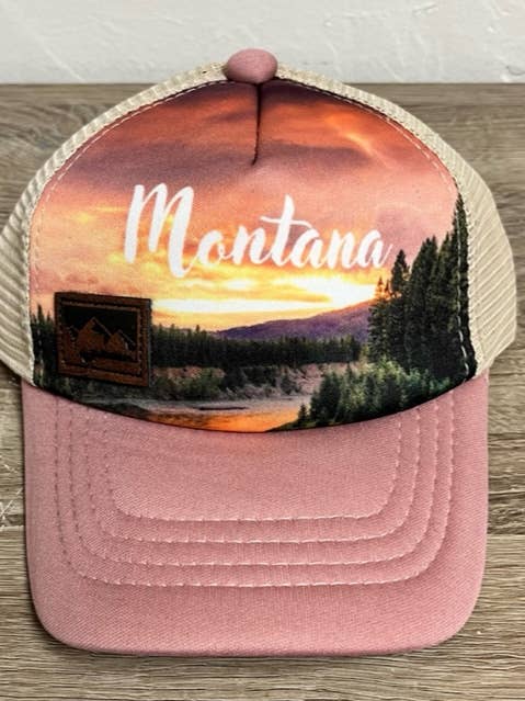 Montana Sunset Hut für Kleinkinder für den Großhandel von Montana Tees