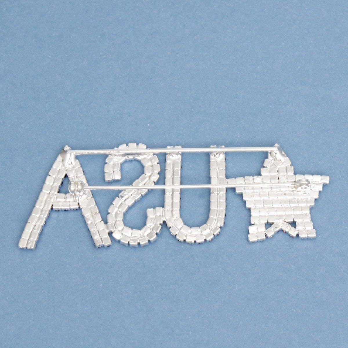 Multicolore Broche glamour étoilée patriotique USA pour femmes en vente sur Faire2