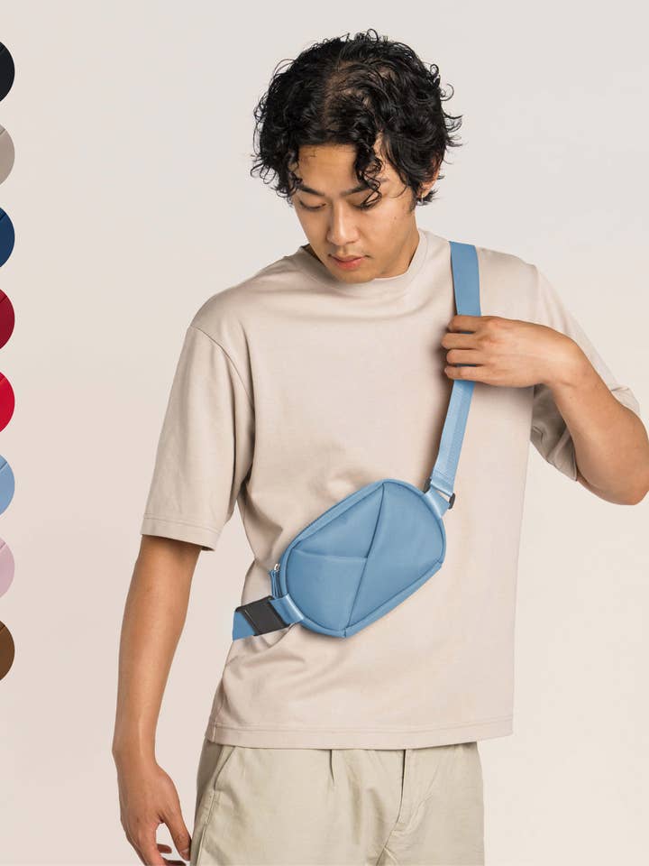 Origami Belt Bag - Convertible Belt, Sling, & Crossbody Bag and other Purchase Wholesale luxxel. Free Returns & Net 60 Terms on Faire trending on Faire.