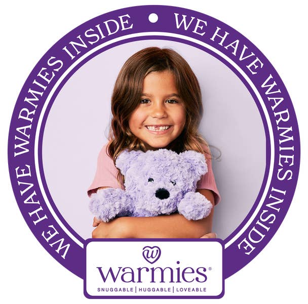 Warmies - Wholesale Retailer Display - Kids & Baby - Signage - Static Cling