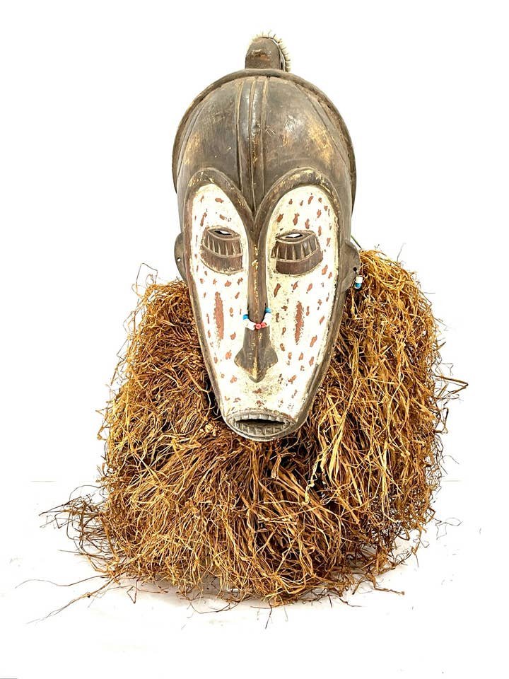 Fang Mask - Cameroon SZ01 BENEFITS ORPHAN ELEPHANTS for wholesale by Jofa African Imports