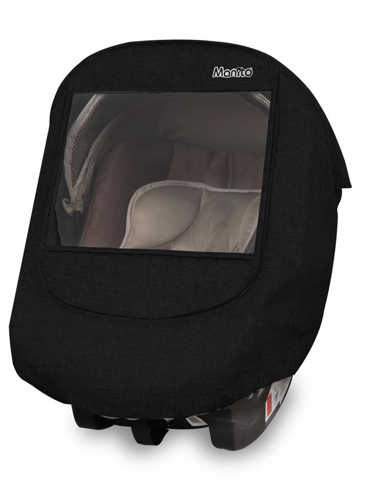 Bouclier anti-intempéries pour siège auto bébé Melange (noir) pour la vente par Manito