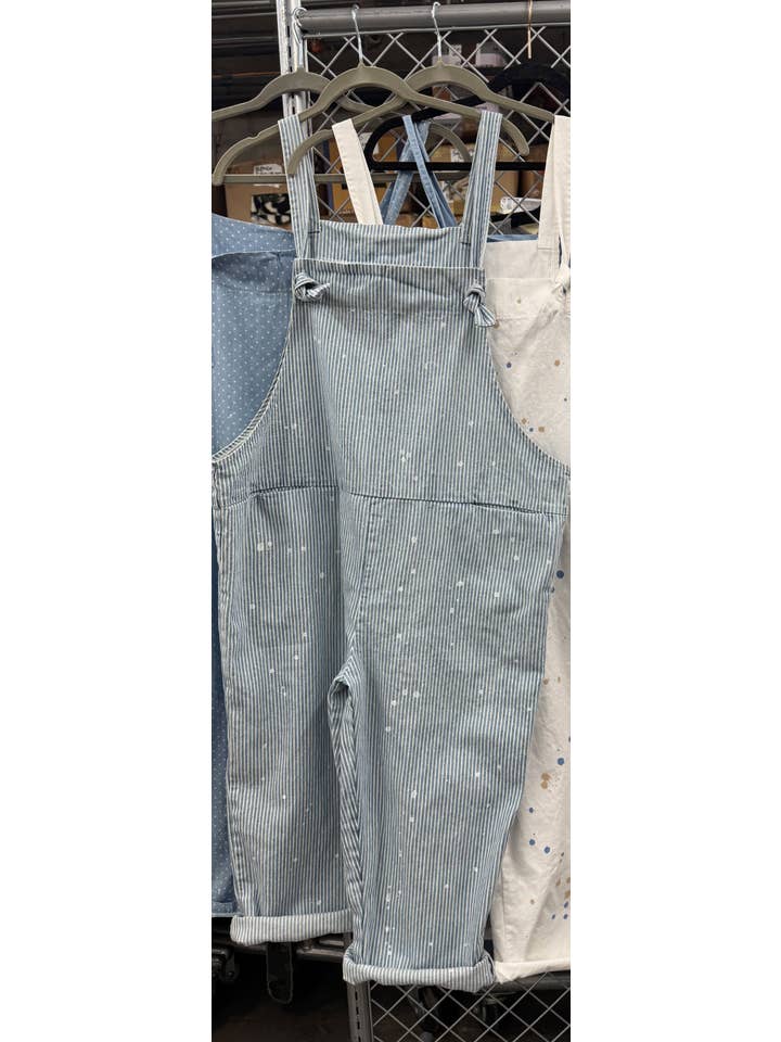 LeParisPetit by I Love Linen - Wholesale Overalls - Women's - Denim Overalls in Five Colors/Patterns1