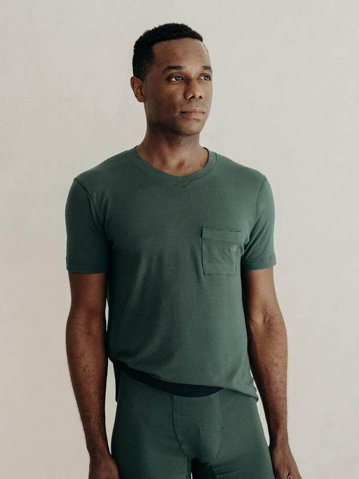 V-NECK TEE for wholesale by Sir Cadian