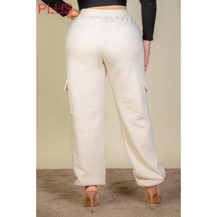 Timeless - Wholesale Athletic Sweatpants/Joggers - Women's - PLUS Cargo Jogger Sweatpants8