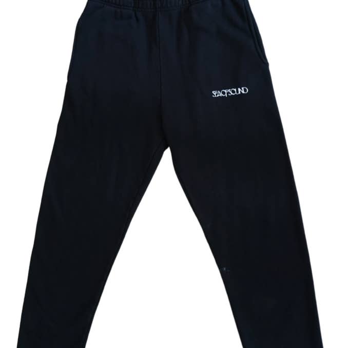 The Righteous Track Bukse - Sort med Hvidt Logo for engroshandel hos Sea of Sound