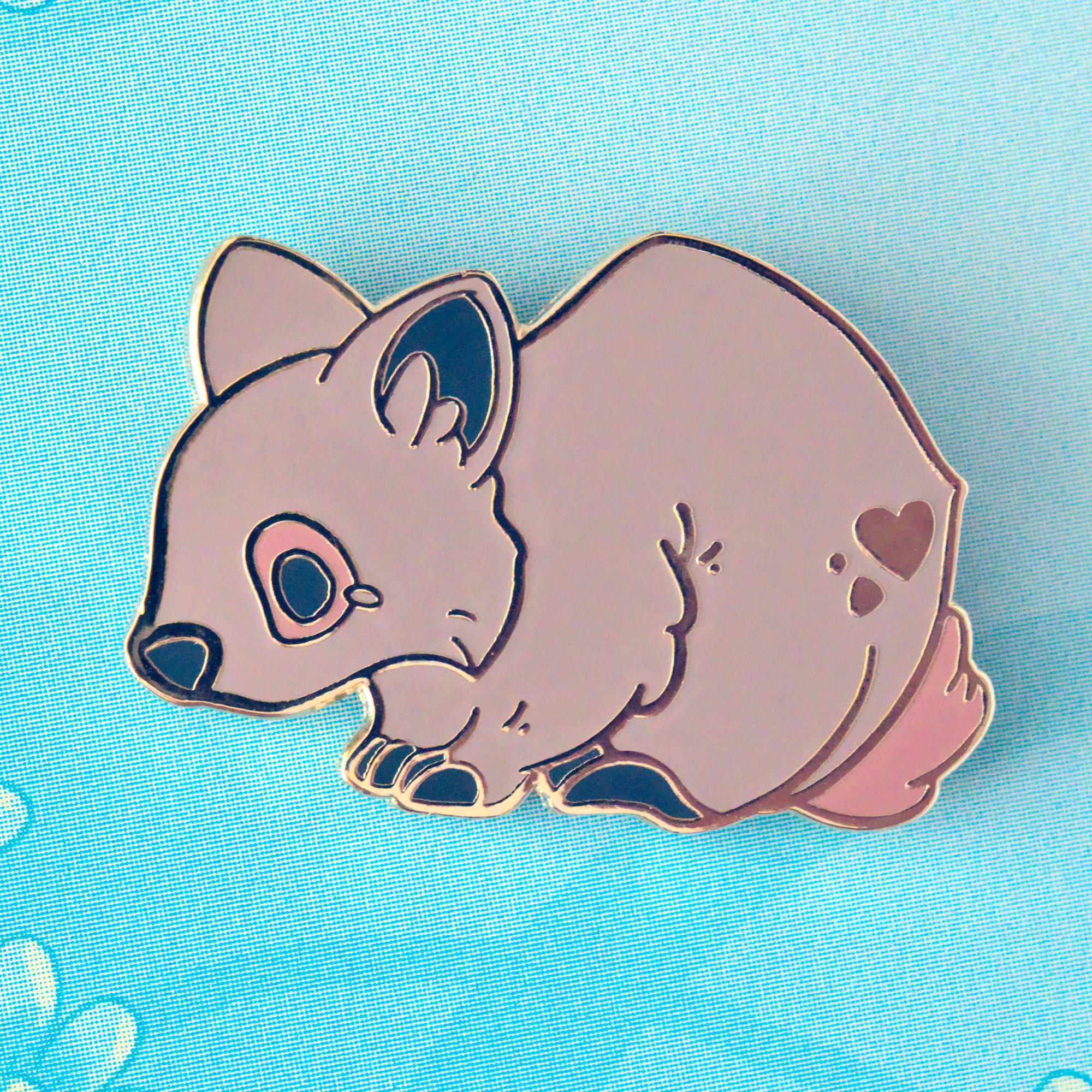 Evy Benita – wholesale Lapel pin/button – Australian Quokka Enamel Pin0