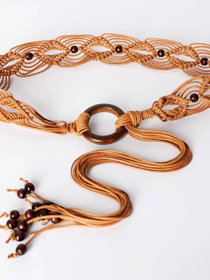 Beco - Boheme Vintage Vævet Bælte for engroshandel hos Funkyrel® Atzbranding Limited