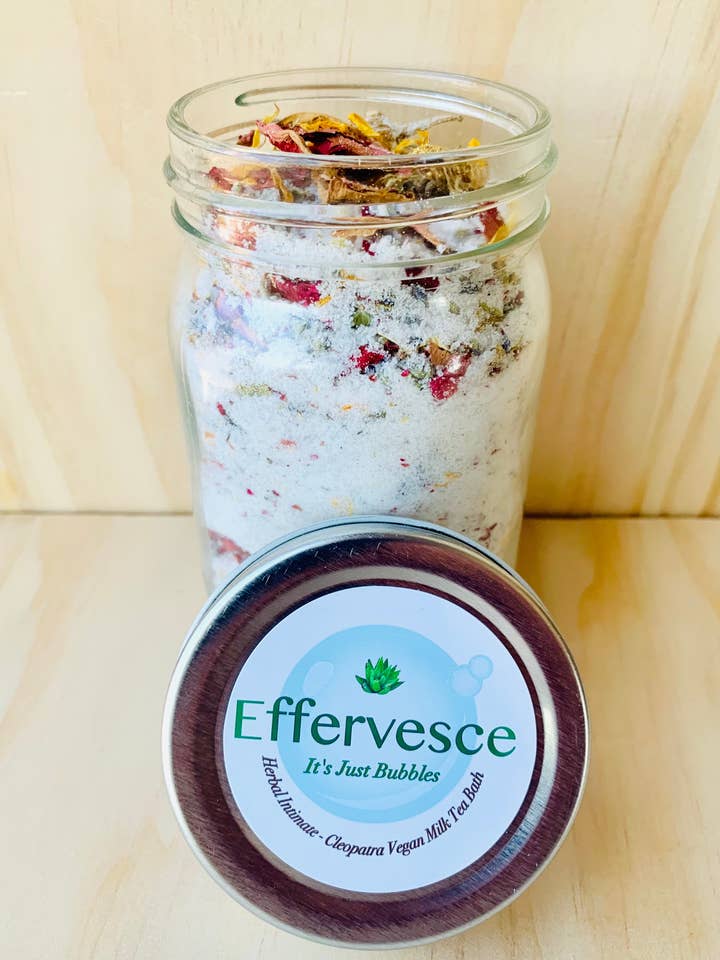 Cleopatra Vegan Milk Bath | Gentle Herbal Soak for Skin for wholesale by Effervesce