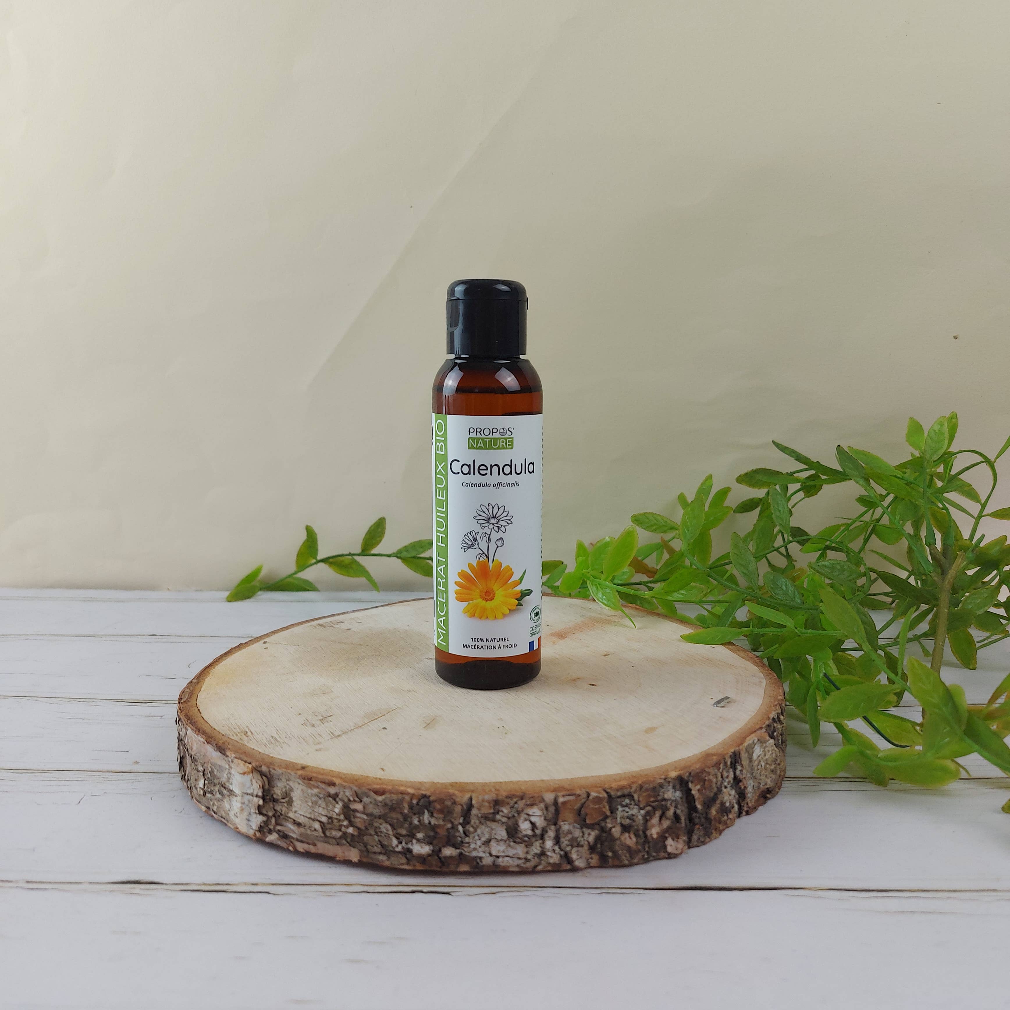 Propos'Nature – Engroshandel Bad/Kropsolie – Økologisk calendulaolie-macerat 50 ml, 100 ml3