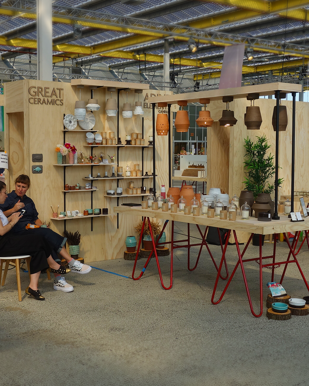 Greatceramics - Venta al por mayor Lámpara de araña y colgante - Lámpara Banzai Beach en terracota artesanal de arcilla2