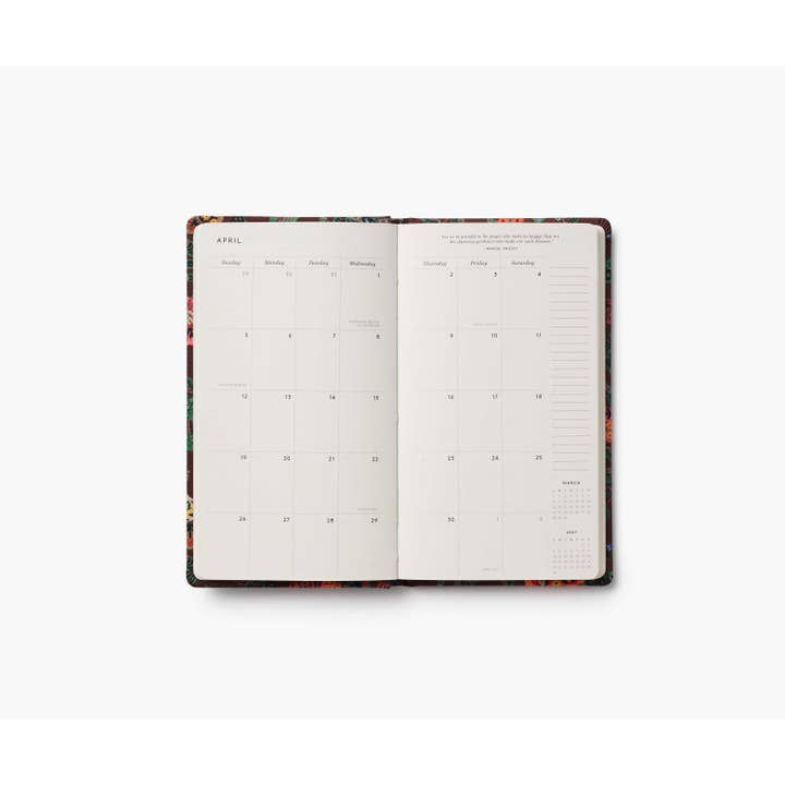 Rifle Paper Co – wholesale Planner – 2026 Gracie 12-Month Hardcover Pocket Planner3