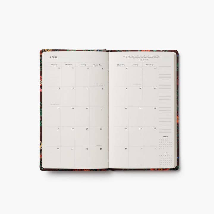 Rifle Paper Co. - Wholesale Planner - 2026 Gracie 12-Month Hardcover Pocket Planner3