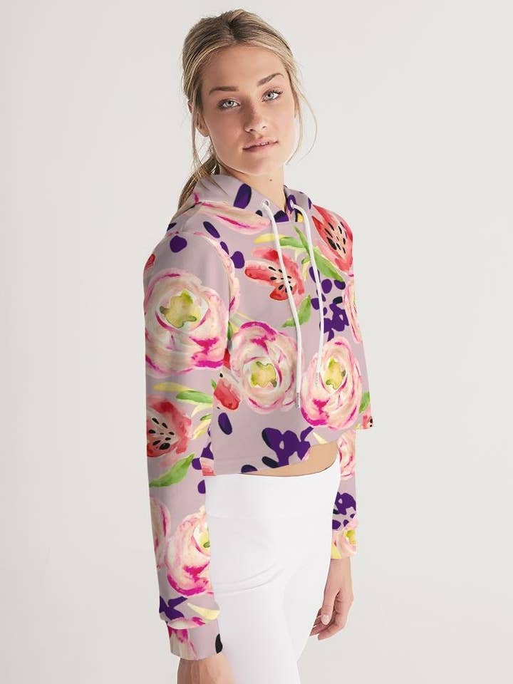 TULIP THE PERFECT LOVE || Sudadera corta con capucha mujer para venta al por mayor de Byheart Design Sweden