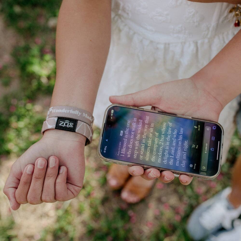 ZOX - Wholesale Woven/Braided Bracelet - Wonderfully Made Bible Verse Bracelet6