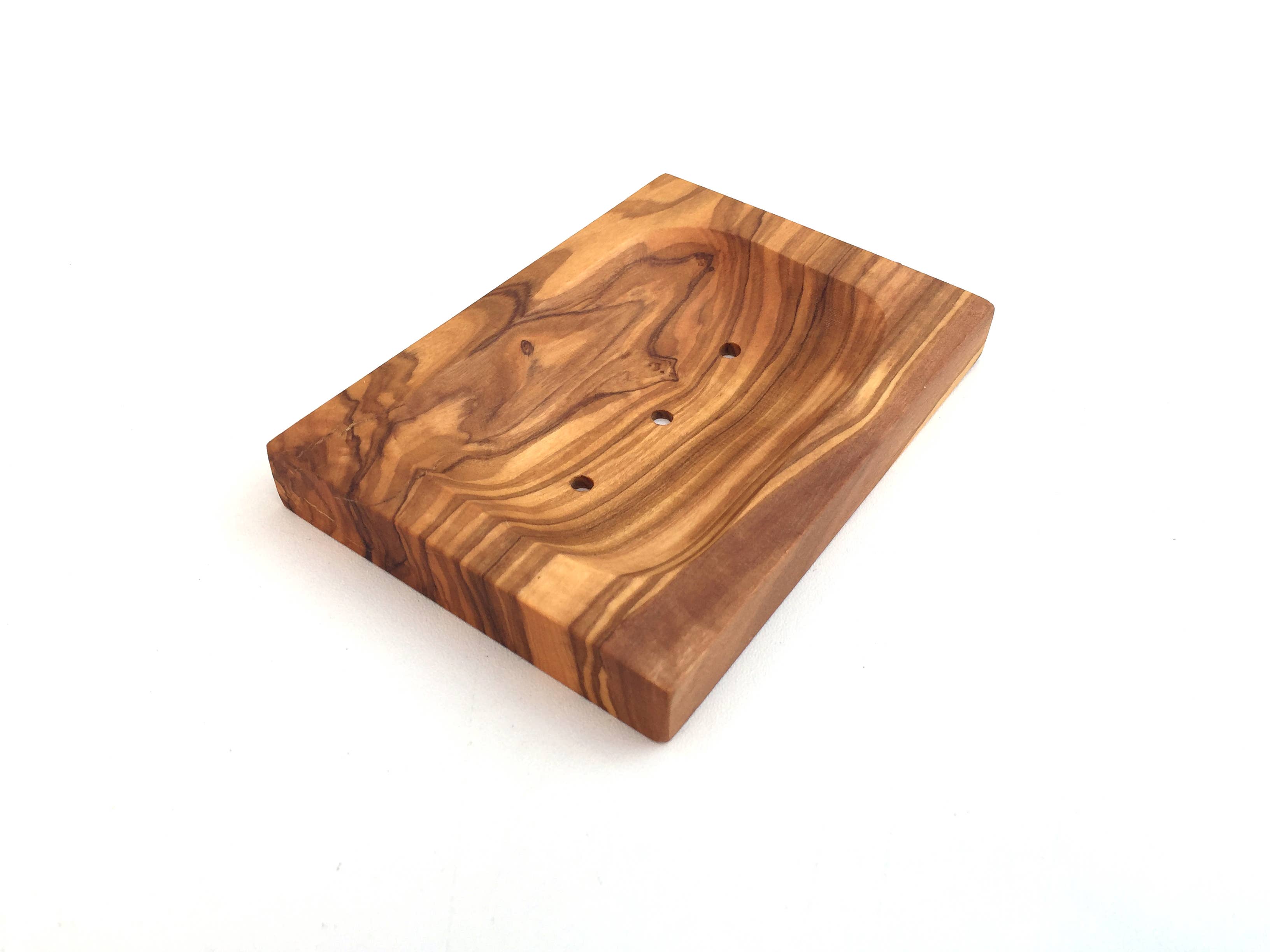 medina mood - Wholesale Bath Soap Dish - Soap Dish Rectangular Olive Wood Soap Dish