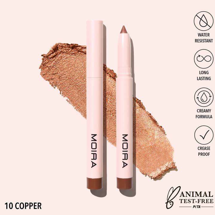 At Glance Stick Shadow (010, Copper) for wholesale by Moira Cosmetics