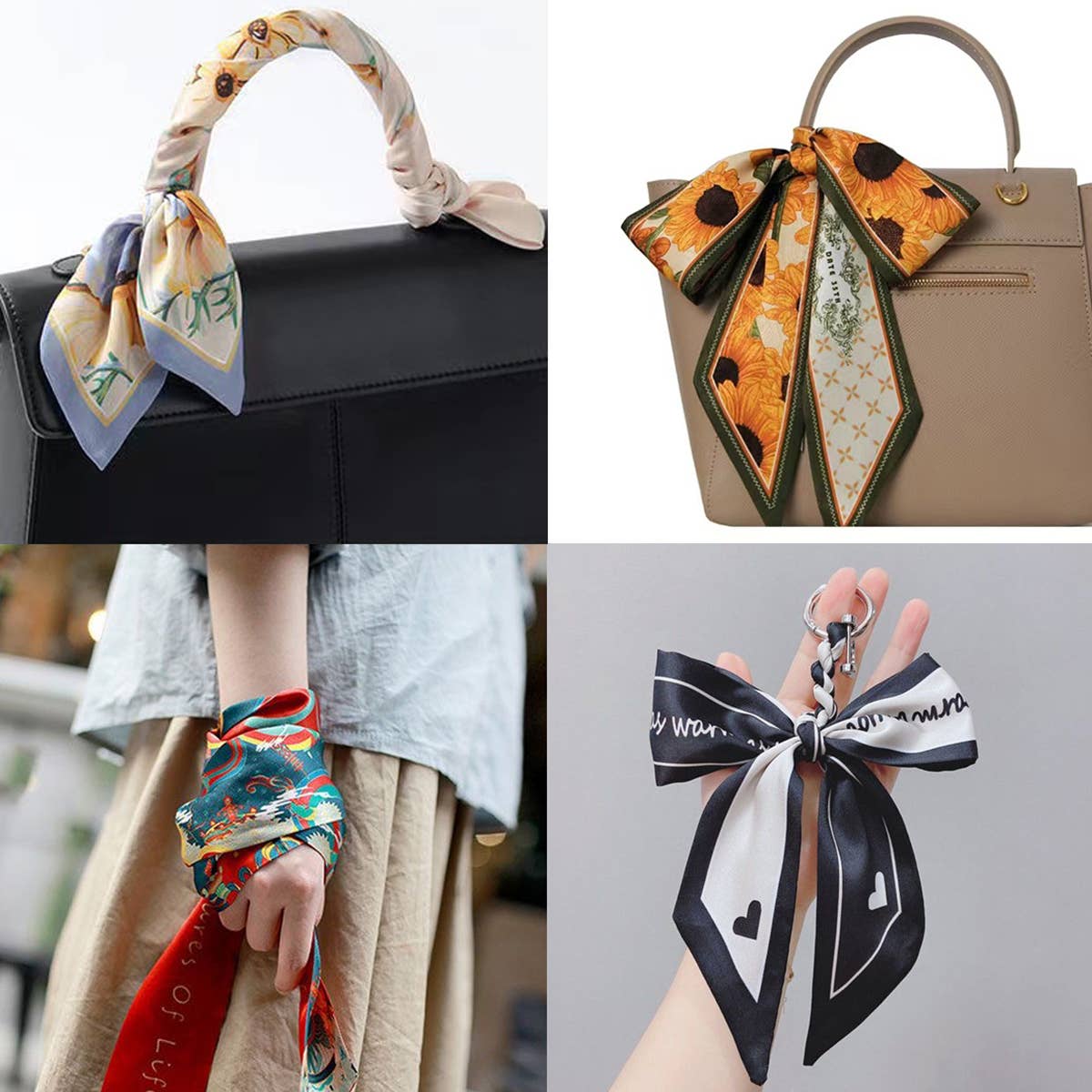 ACCITY - Wholesale Hair Ribbon - Women's - Long Ribbon Scarf for Hair, Bag, or Gift Wrapping_CWASC00865