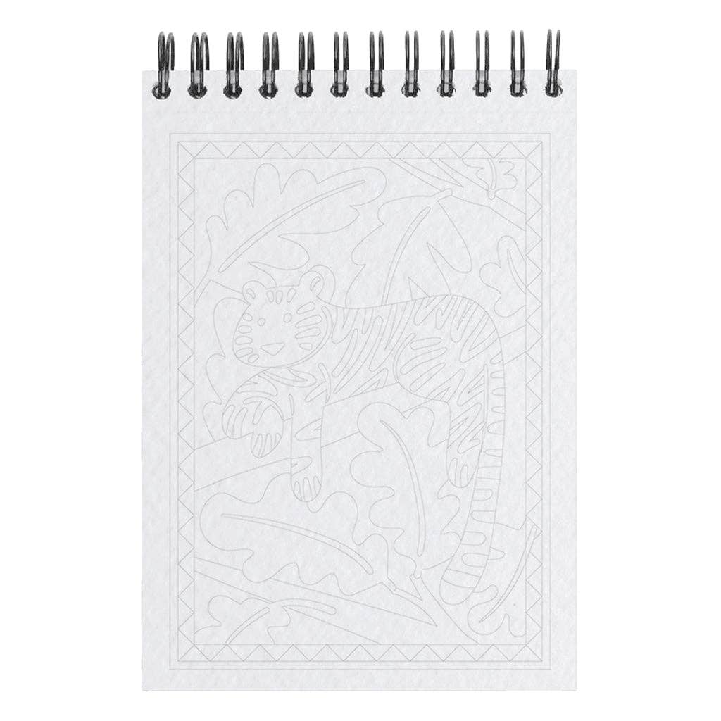 Maison Joliette - Wholesale Coloring & Activity Book - Adult - A6 Coloring Book - Wild4